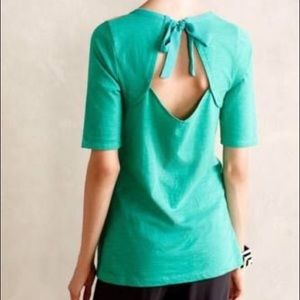 Anthro Akemi Kin Brilliant Bowknot Blouse